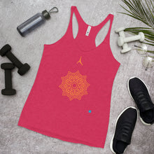 Load image into Gallery viewer, POSITION-MANDALA - Women&#39;s Racerback Tank
