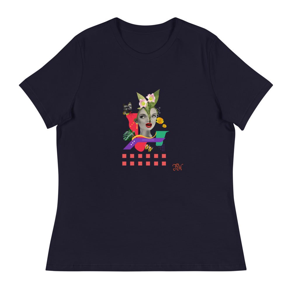 FASHION HEAD - Women's Relaxed T-Shirt