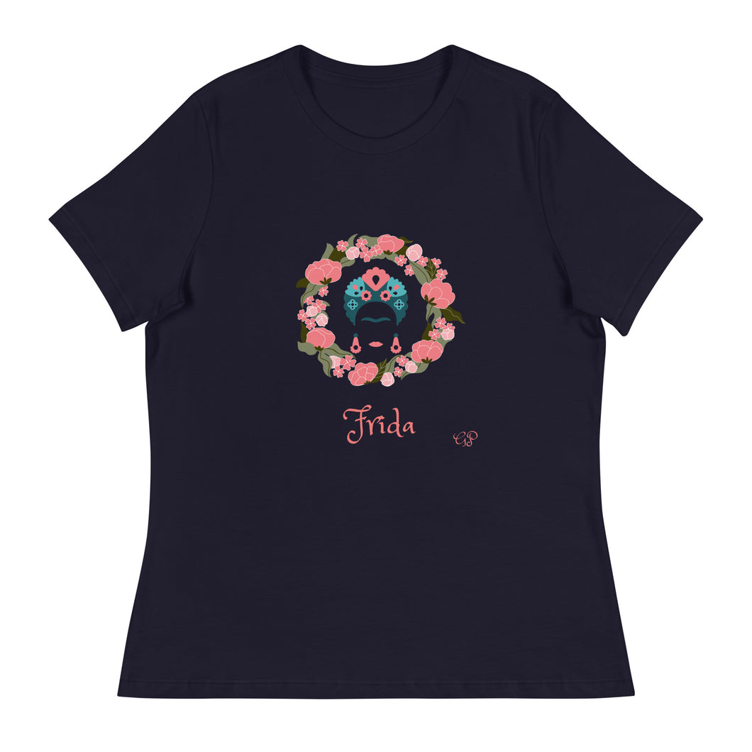 GIRL POWER-FRIDA - Women's Relaxed T-Shirt